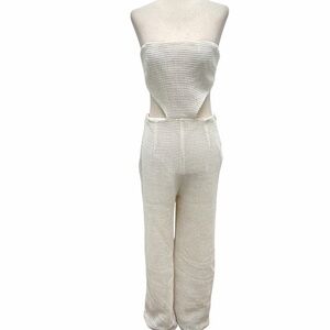 Sabo Amari Off White Jumpsuit Size Medium